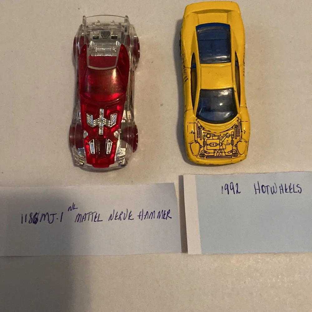 Vintage Mattel Matchbox Hotwheels Diecast Toy Cars